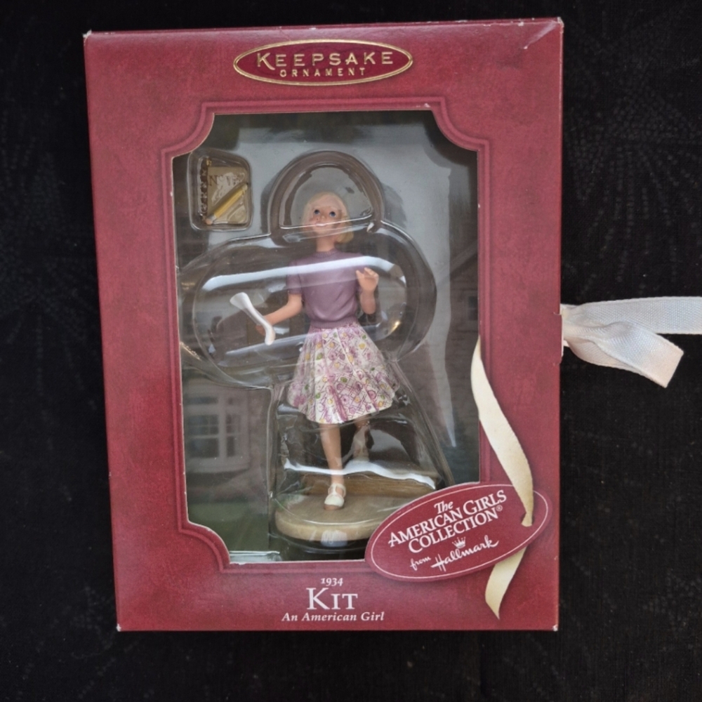 American Girl Doll Hallmark Keepsaje Ornament Retired 1934 Kit